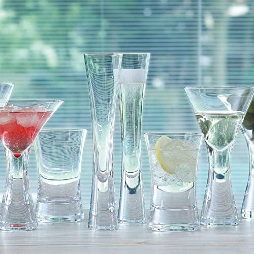 LSA Moya Champagne Flute 170ml Clear | Set of 2 | Mouthblown & Handmade Glass | MV17