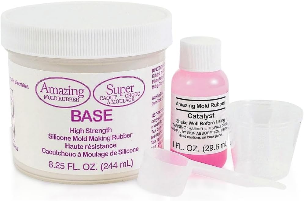 Alumilite Amazing Mold Rubber (0.75 lb 2 Part Kit) TinBased, High Strength