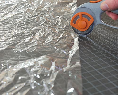 Image of HYAKDesigns Crinkle Plastic Film | 60 inch x 36 inch - Commercial Grade Filler for Baby and Pet Toys, Sensory Crafts, Noise and Texture (Pack of 2)