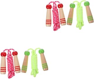 CLISPEED 4 pcs cartoon skipping rope skipits for kids jump ropes for fitness skipping rope for kids exercise ropes kids jump Rope workout skipping rope Jump Rope Kids Fitness Jumping Rope