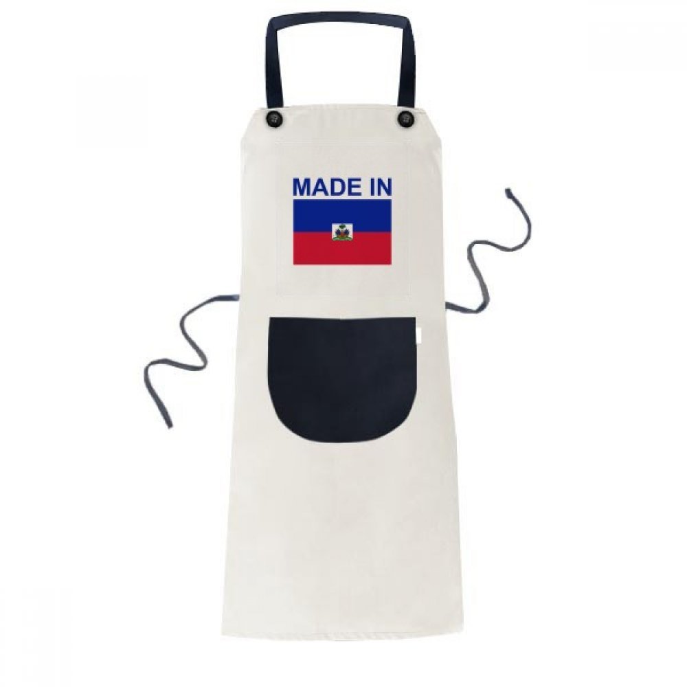 Tablier Haïti avec poche, le cadeau idéal pour cuisiniers