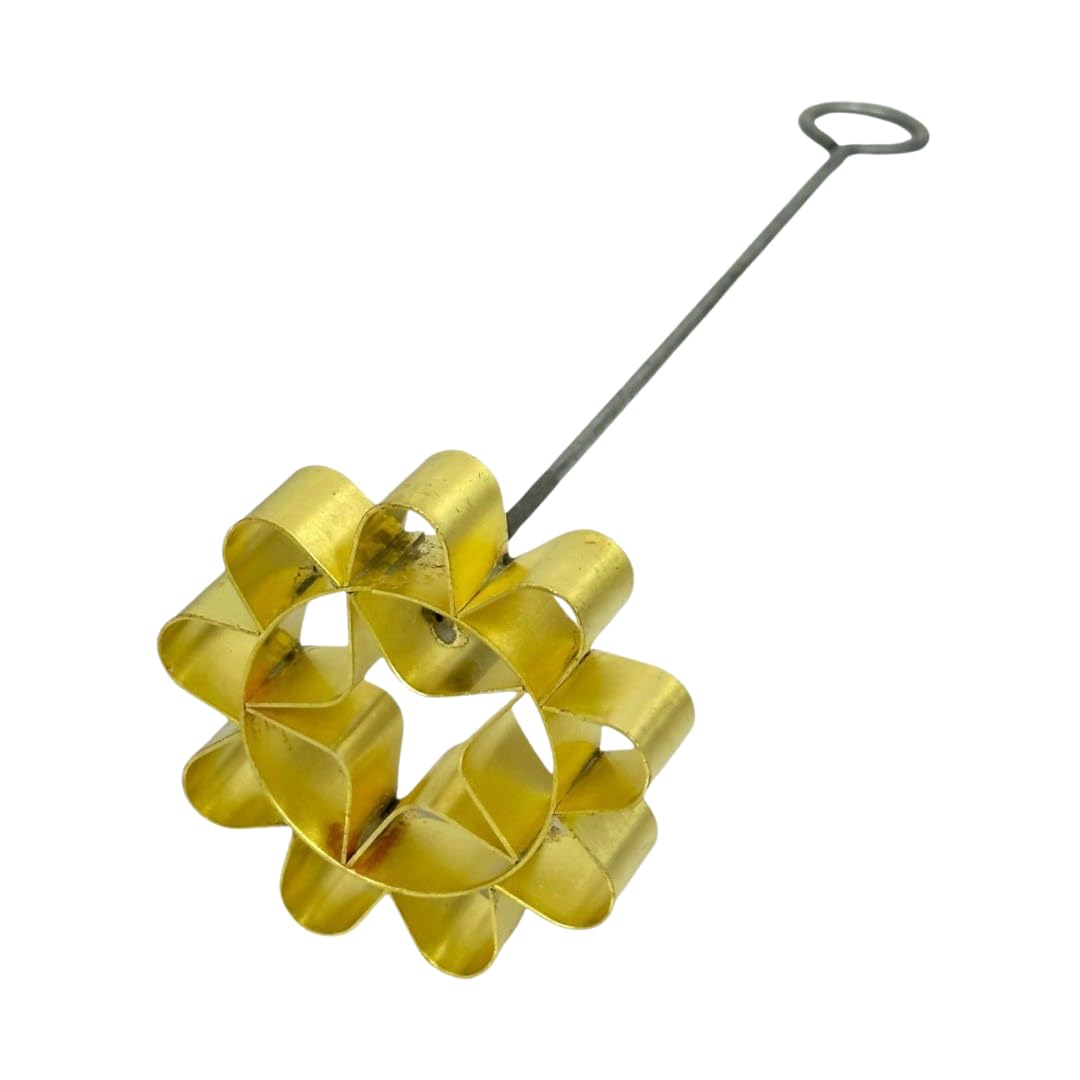 Amazon.com: Thai Fried flower cake Dessert Dok Jok Brass Mold