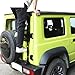 Car Rear Door Tailgate Ladder Trunk Climbing Protective Frame Aluminum Alloy Accessories Compatible for Suzuki Jimny 2019 2020 2021