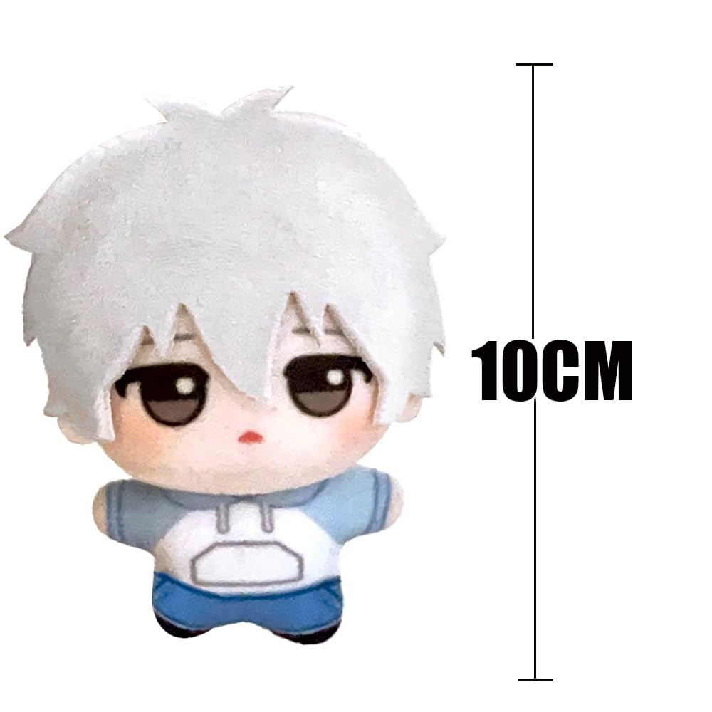 Zhongkaihua Blue Lock Seishiro Nagi Peluche Figura Cuscino 10 CM Anime PP Cuscino Morbido Ripieno Peloso Borsa Auto Portachiavi Ornamento Casa Decorazione Ciondolo Per I Fan