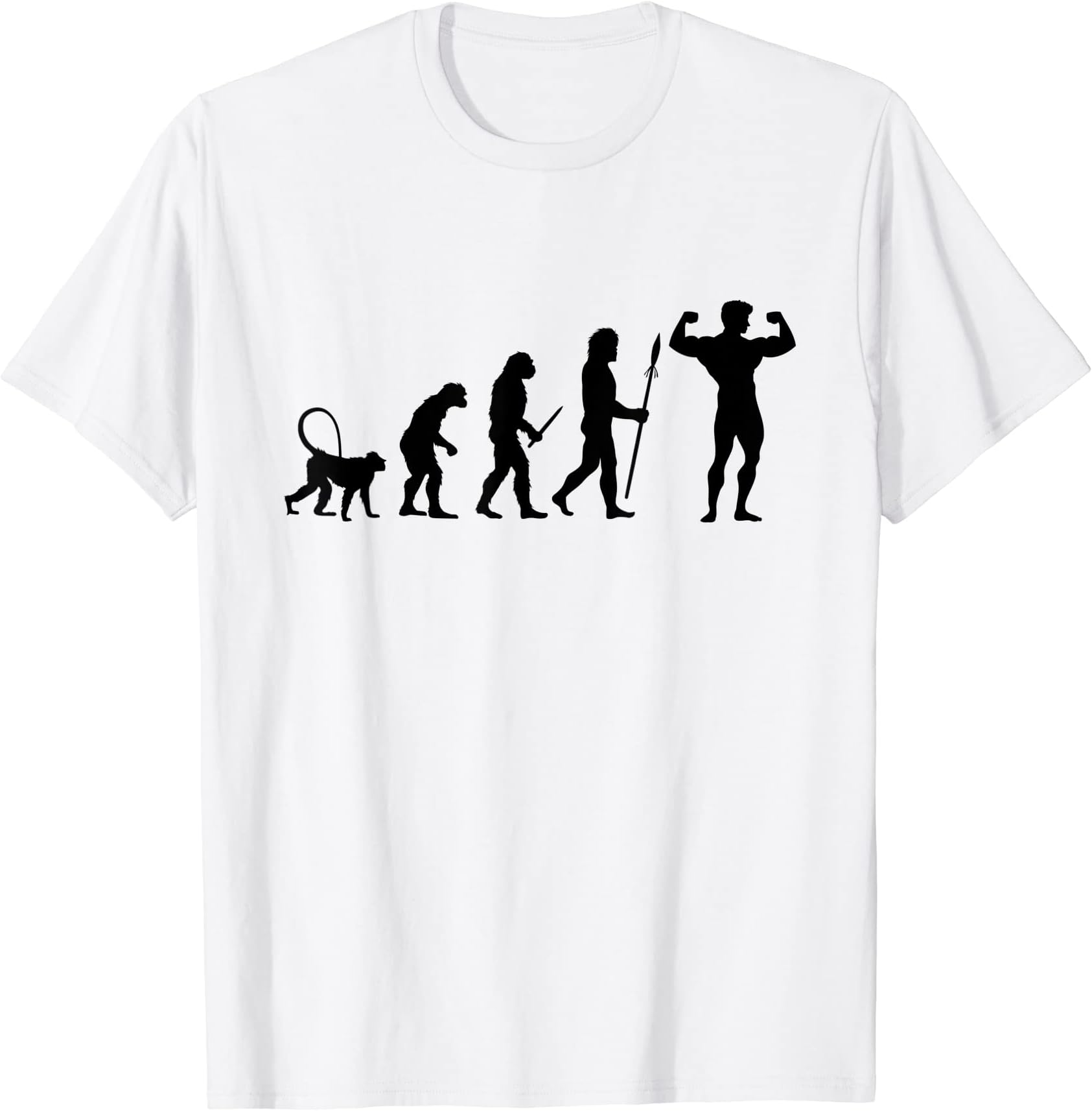 Bodybuilding Evolution Fitness T-Shirt