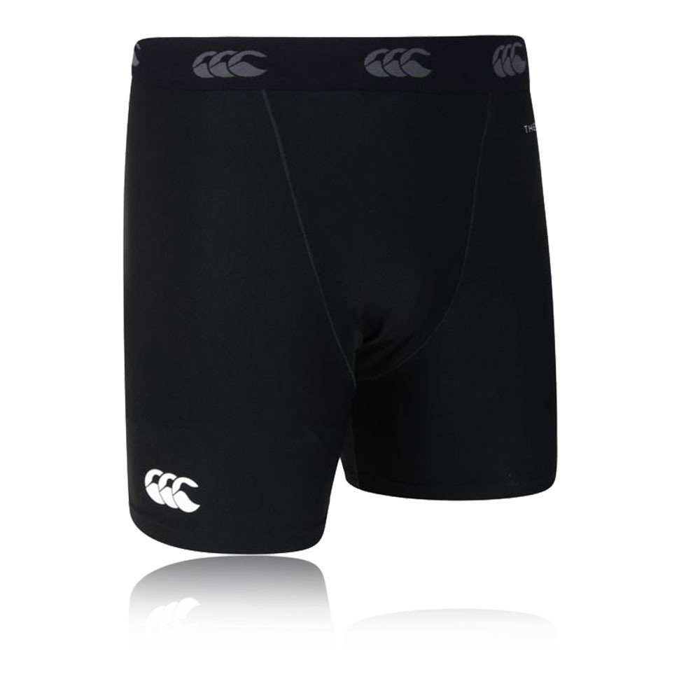 Canterbury Pantaloncini da Uomo Thermoreg da 15,2 cm, a Compressione, antibatterici, in Materiale antiodore e Anti-umidità