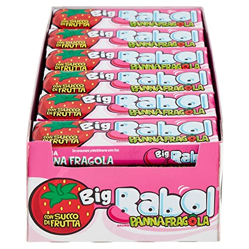 Scopri il formato scorta da 24 stick, comodo ed ottimo per portare Big Babol sempre con te, in tasca o nello zaino per condividerle con chi vuoi