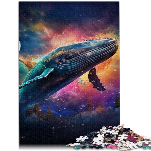 Rompecabezas de 1000 piezas de la ballena azul: el regalo de cumpleaños ideal