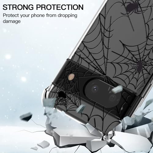 Coque Google Pixel 8A Halloween antichoc souple transparente fine - 5