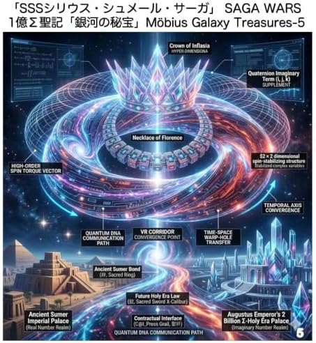 『銀河の秘宝』SSSシリウス・シュメール・サーガ -19: Möbius Galaxy Treasures-5 SAGA-WARS 量子銀河薔薇戦争 (Kujira Airplane)