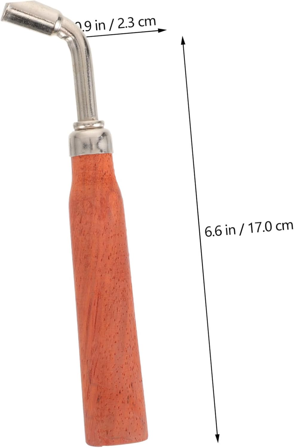 Professional Dulcimer Wrench Tool with Metal Head and Handle Compact Handheld Spanner for Precise Tone Tuning Rust-resistant and Portable Instrument Tuning Accessory