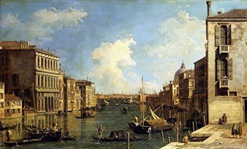 Toile Venise Le Grand Canal Antonio Canal pour une déco de salon élégante