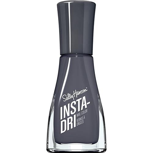 Sally Hansen Insta-Dry Grease Lightening 553 - Esmalte para uñas color azul brillante, 0.31oz