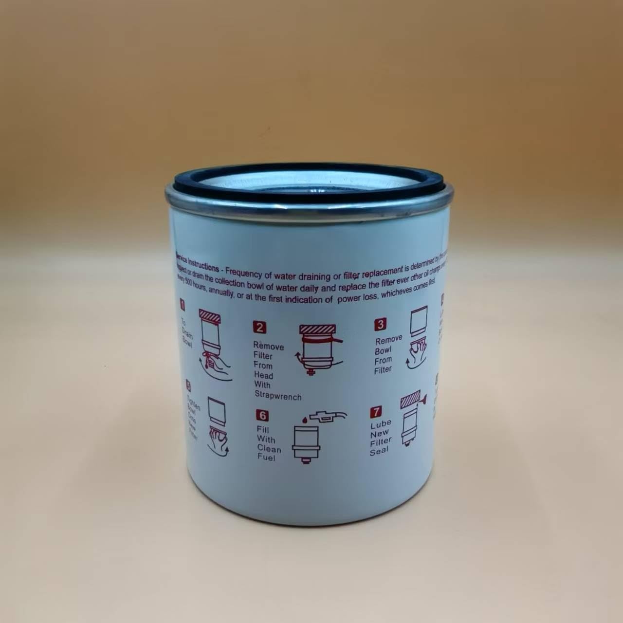 BANGTE 120650-55020 Marine Fuel Filter Compatible with Yanmar 4BY150 4BY150Z 4BY180 4BY180Z 6BY220 6BY220Z 6BY260 6BY260Z 4BY 6BY Series Engines 12065055020
