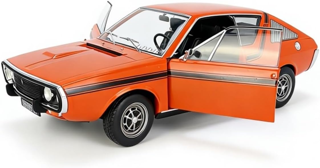 1:18 for Renault 17 TS 1973 Die Cast Metal Model Toy Muscle Car Birthday Gift Idea Vehicles