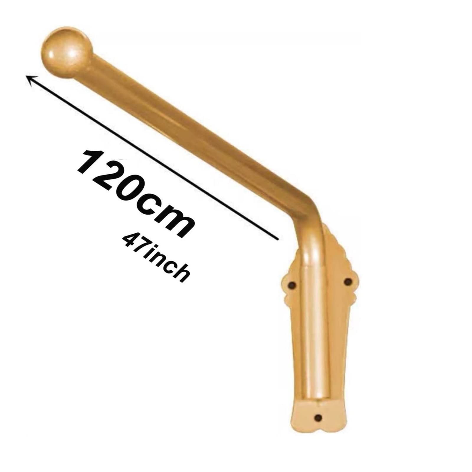 Tringles à rideaux robustes avec bras pivotants, idéales pour les panneaux latéraux, les vitrines, les rideaux, les rideaux de porte, bras de rideaux réglables