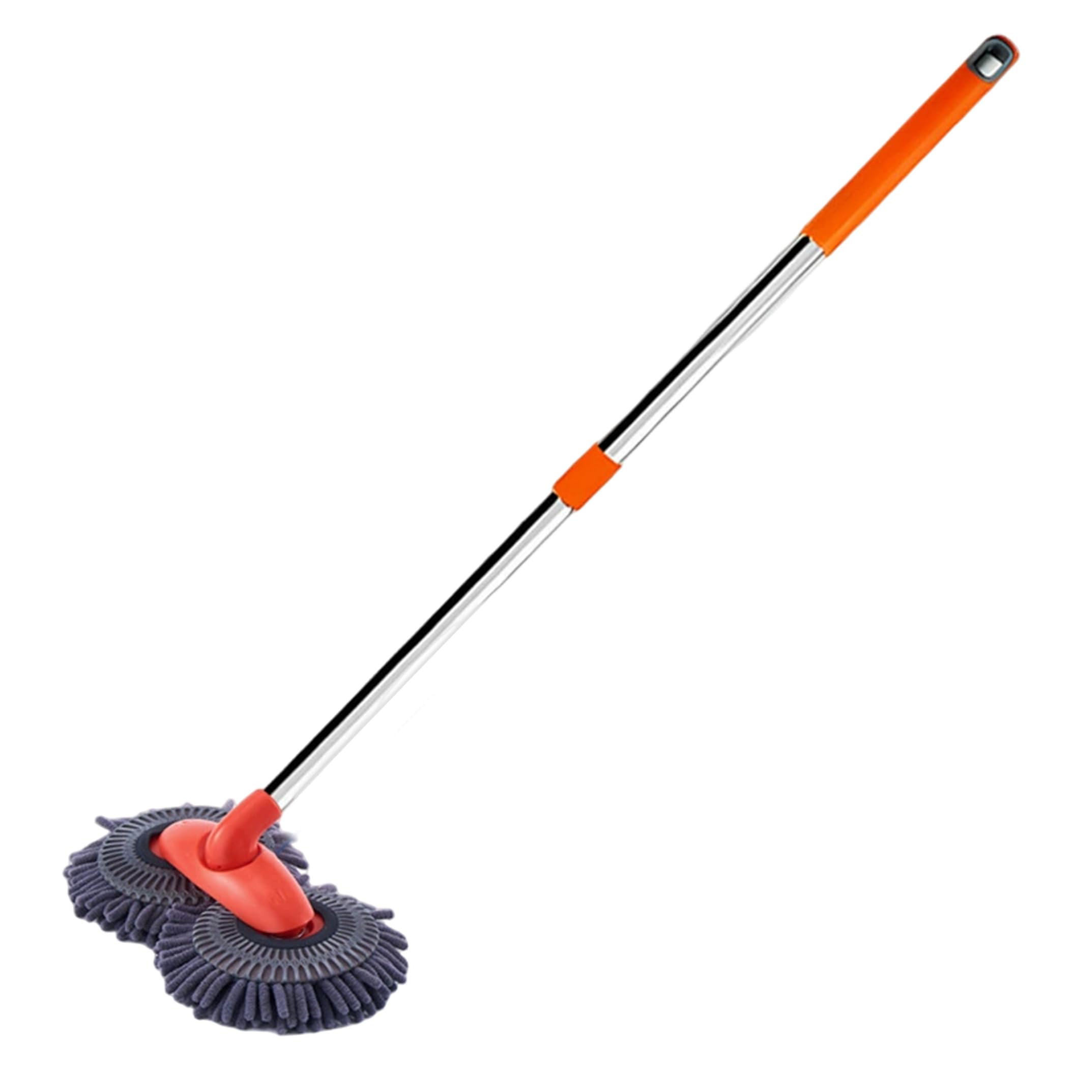 Balai de lavage de voiture, brosse lavage voiture télescopique, double tête en Chenille, outil nettoyage sans rayures pour véhicules, 20 à 45 pouces
