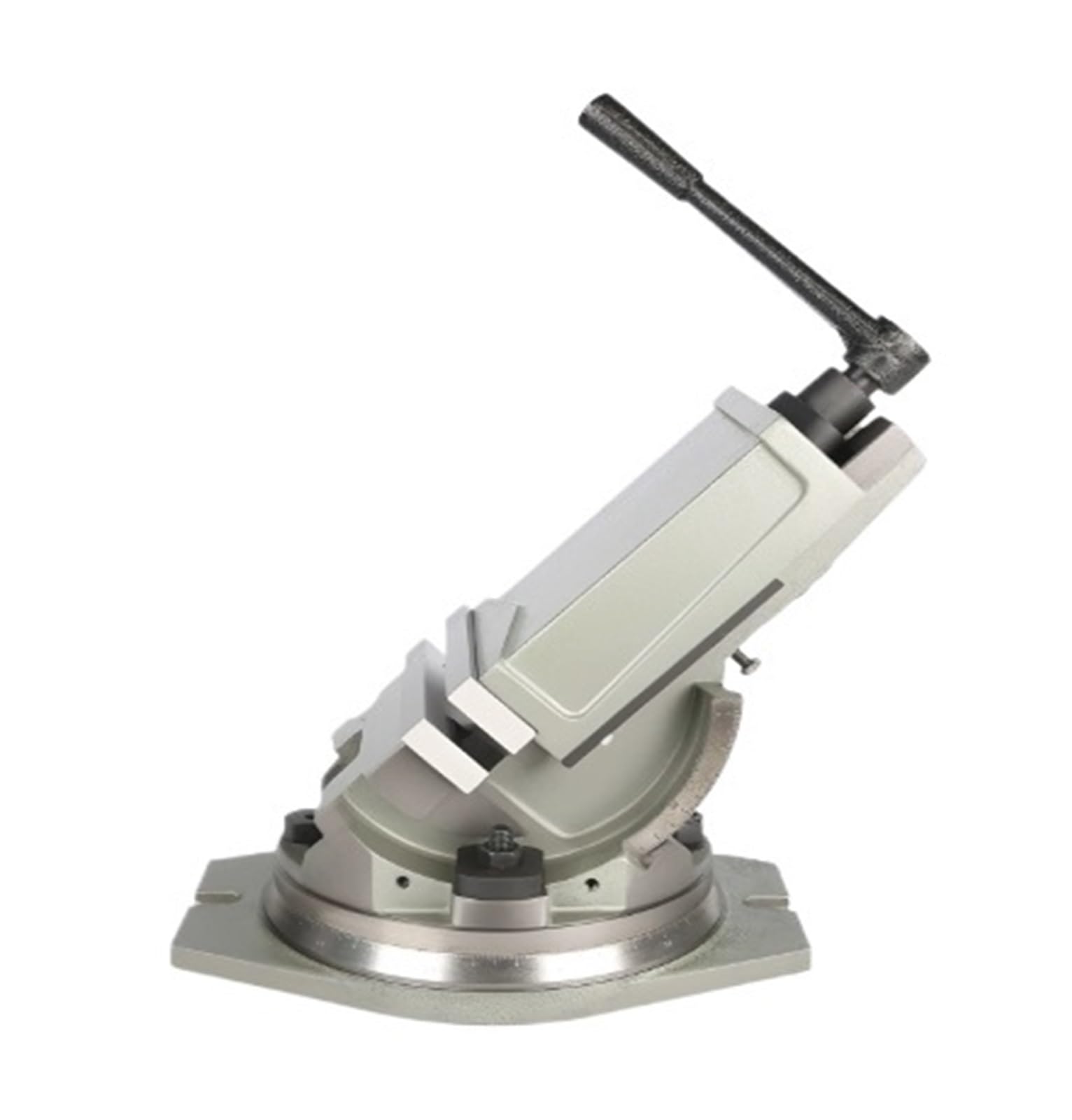 Angle-jawed Vise Swivel-Head Tilting Bench Vise 4-inch (Heavy-Duty)