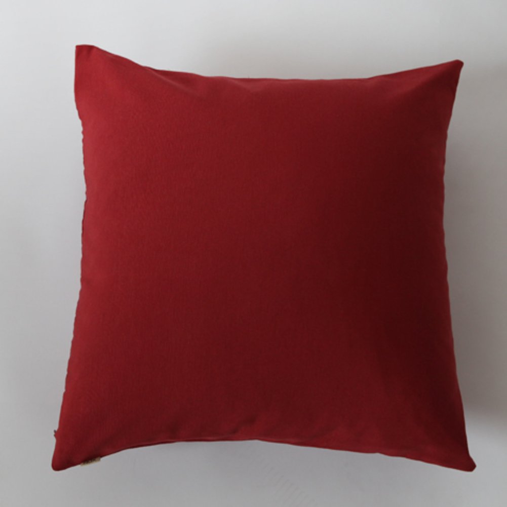 Coussin 65x65cm coton PP Stripe Plaid pour soulager le dos au lit