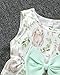 Rosibel Toddler Baby Girls Dress and Cotton Cardigan Set for 6M-3T Spring Autumn Green Clothes