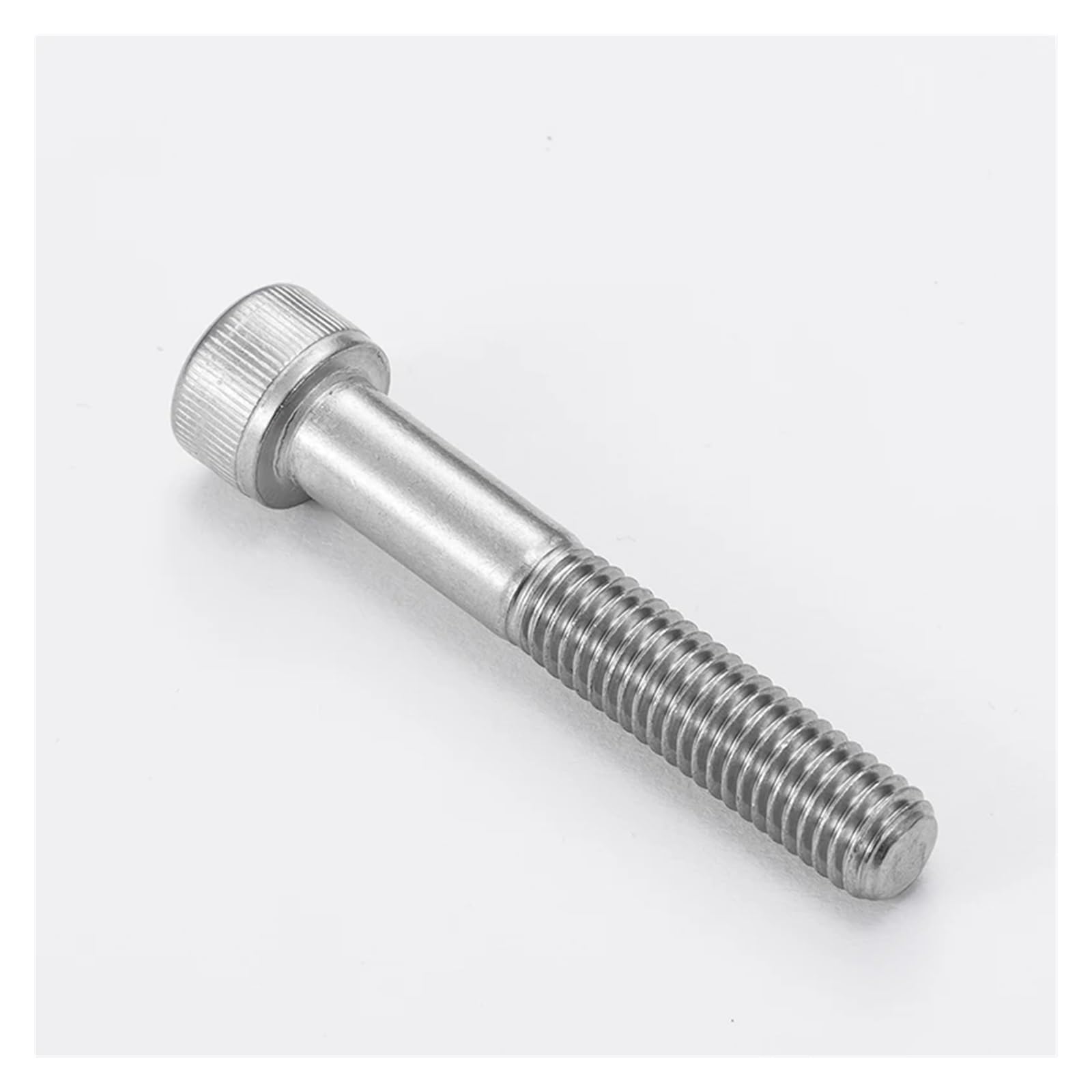 304 Acier Inoxydable M8 M10 M12 hexagone à Six pans Creux tête Demi-dent vis partiellement Filetage Allen boulons étendus (Size : M8x45mm 5pcs)