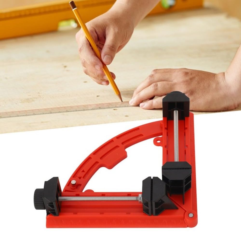 Morsetto angolare a 90 gradi, morsetti ad angolo retto regolabili, espandibili, in ABS, per cornici, utensili manuali per lavorazione del legno, morsetti angolari o portavetro, utensili manuali per