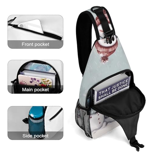 Bolso tipo bandolera deportivo impermeable para viaje miniatura 4