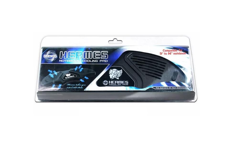Base para laptop Hermes NP-111 enfriadora negra miniatura 4