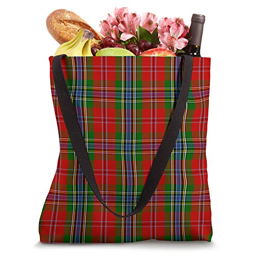 MacLean of Duart Tartan Scottish Plaid Tote Bag miniatura 4