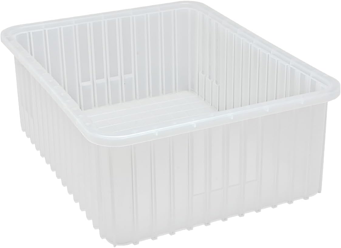 Quantum Storage DG93080 Dividable Grid Heavy Duty Part Organizer Bins - 22-1/2" x 17-1/2" x 8" - 3 Pack