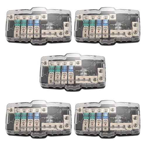 Boîtier fusible ANL 4 voies pour installer un ampli de voiture 0 4Ga