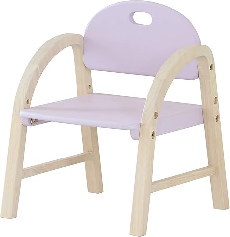 Amazon Co Jp 椅子 子供 キッズチェア 木製 高さ調節 ラベンダーピンク 幅31 奥行30 高さ39 おしゃれ 北欧 かわいい シンプル ラベンダーピンク ホーム キッチン
