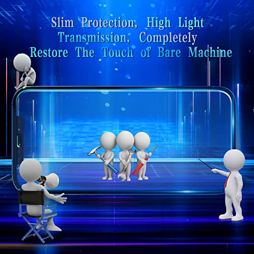 Image of MAYtobe [2 Pack Screen Protector for iPhone 12 and iPhone 12 Pro Tempered Glass Film, Bubble Free, Case Friendly, Easy to Install