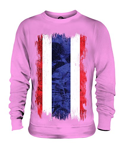 Sweat-Shirt Thaïlande Imprimé Vintage Grunge Look Unisexe Confortable
