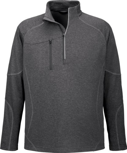 North End Men's Chest Pocket Fleece Half-Zip Top
