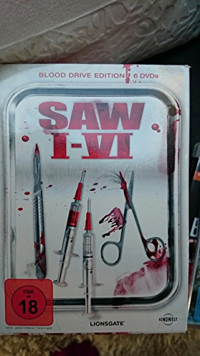 Preisvergleich Produktbild Saw I-VI - Blood Drive Edition [6 DVDs]