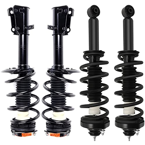 cciyu Front and Rear Strut & Coil Spring Assembly Shock