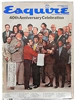 Esquire 40th Anniversary Celebration October 1973 the Magazine for Men B00161T33C Book Cover