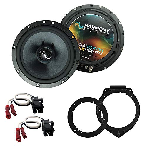 Compatible with Chevy Cobalt 2005-2010 Front Door Replacement Harmony HA-C65 Premium Speakers