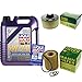 Produktbild QR-PARTS 69364458 Filter Set Inspektionspaket 5 Liter Motoröl Leichtlauf High Tech 5W-40 MANN-FILTER Luftfilter Ölfilter
