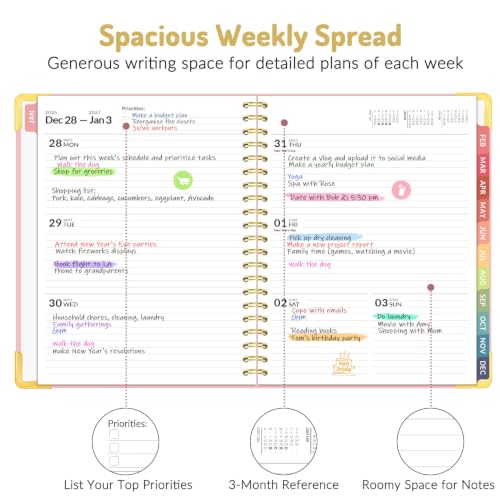 2027 Planner, Hardcover 2027 - image 3