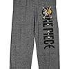 Bioworld One Piece (Manga) Title Logo Men's Heather Gray Sleep Pants - Image 2