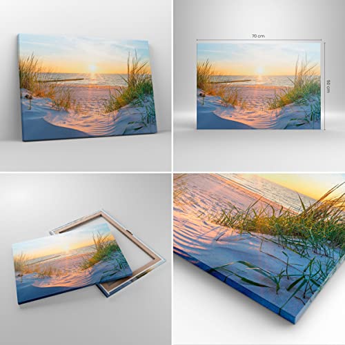 Deco cadre decoration salon moderne avec ce tableau plage - 2