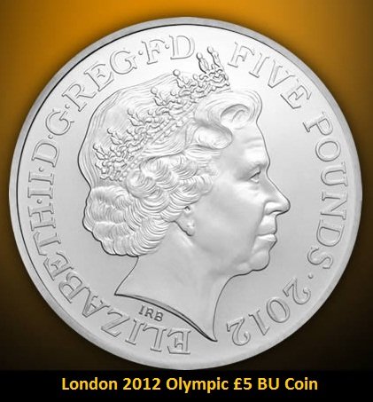 London Olympic 2012 Brilliant Uncirculated £5 Coin : Amazon