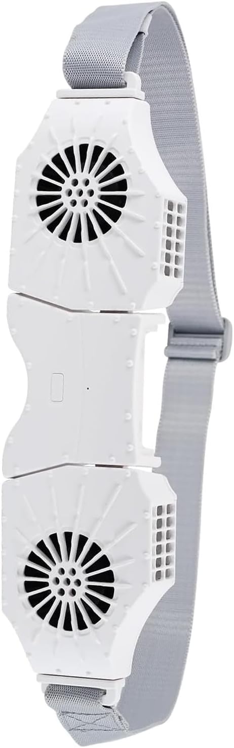 Waist Fan 8000mAh Body Lightweight Clip Outdoor Sport Belt ABS for Outdoor Camping