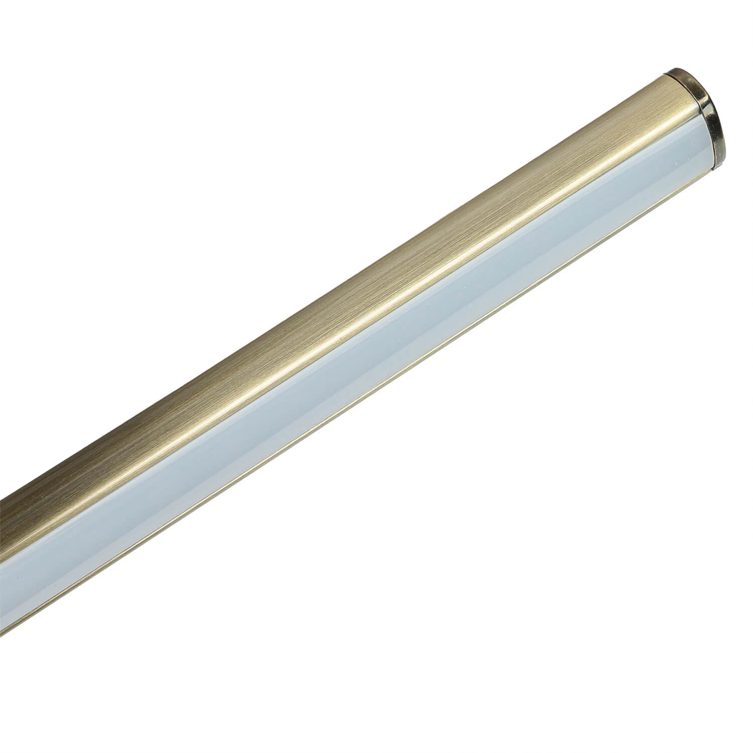 Lámpara LED para cuadros XL de metal en latón antiguo ancho: 45 cm lámpara de espejo clásica orientable para pasillo baño salón dormitorio lámpara de pared lámpara para cuadros