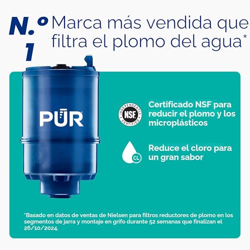 Ahorra 39% en sistema de filtración PUR Plus para grifo