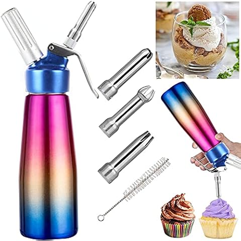 Comforty Stainless Steel Cream Dispenser Cover