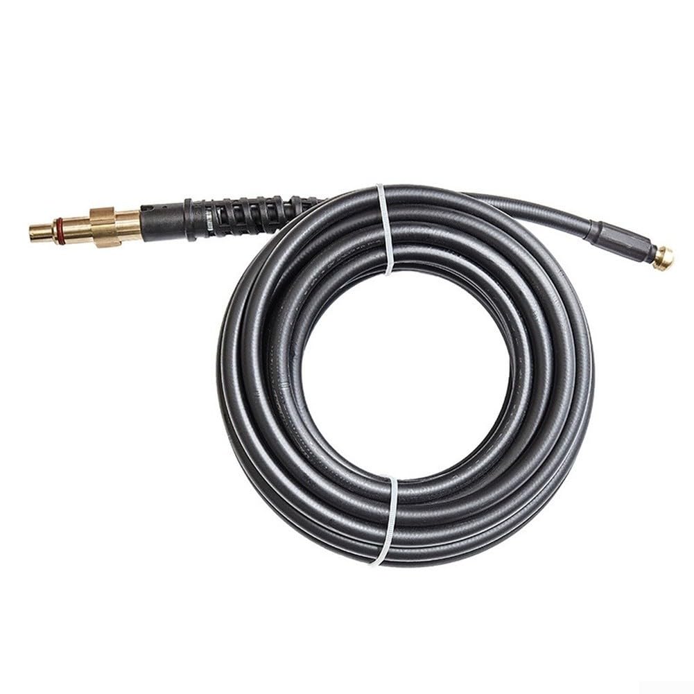 Tubo ad alta pressione per idropulitrice Lavor, 160 bar, tubo di scarico con attacco rapido per idropulitrice, lunghezza 10 m o 15 m, resistente al calore (10 metri)