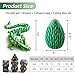 3D Printed Dragon Egg and DND Dice(7 PCS) Dragon Egg with Dragon and Dice Inside Crystal Dragon Egg and Dice Set with Gift Box Playing Game with Dragon Eggs(RPG,MTG,Pathfinder) (Green-Yellow)